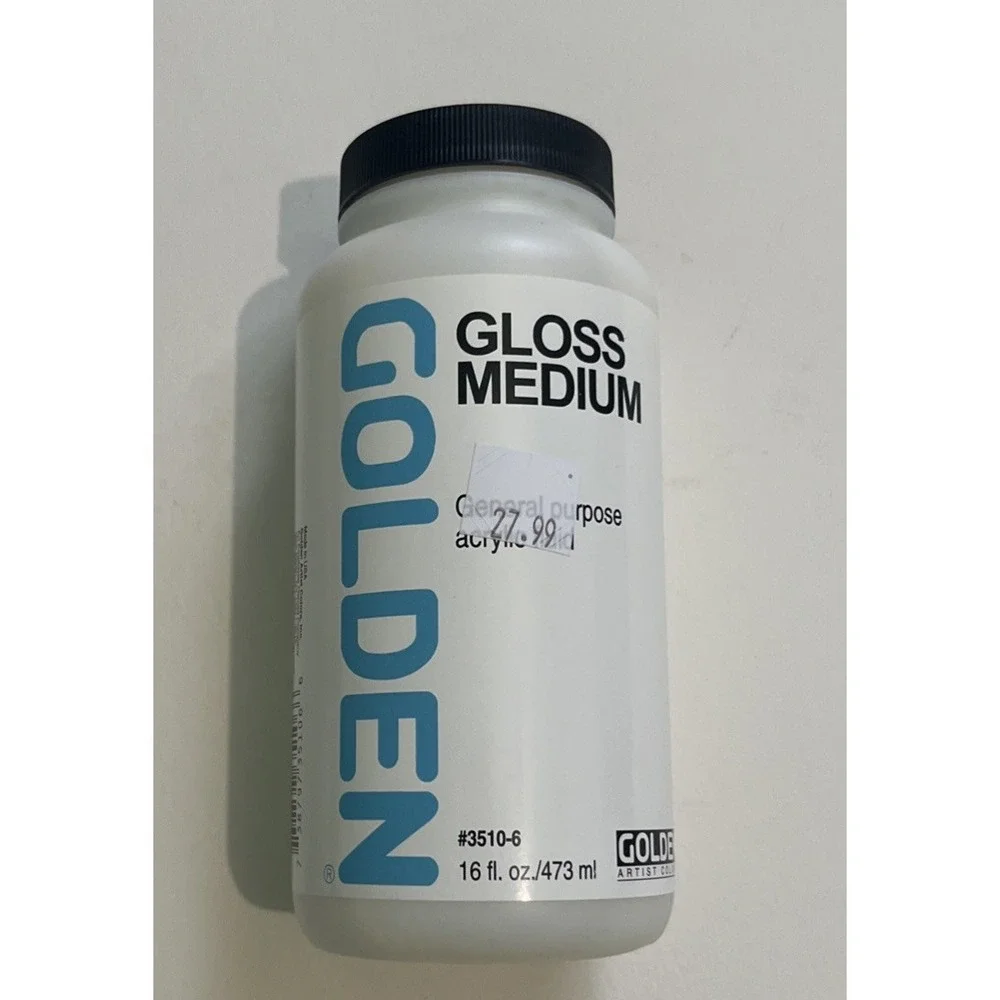 Acrylic Medium Golden Polymer Medium 16 Oz